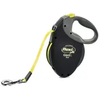 Flexi - Leash Giant L 8M Tape Black/Neon Yellow Max 50Kg - (600.7782)