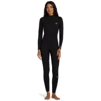 Billabong Foil Gbs 4/3 Mm Dame Våtdrakt I Neopren Med Lange Ermer Og Glidelås På Ryggen