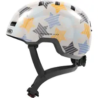 ABUS Sykkelhjelm - Skurb Kid - Grey stjerner - - 45-51 cm - Sykkelhjelm