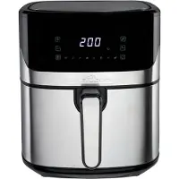 ProfiCook PC-FR 1294 H, Varmluftsfrityr, 9 l, Single/enkelt, Svart, Sølv, Enkeltstående