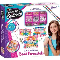 Shimmer 'N Sparkle Abc Beads Bracelets Perler Til Armbånd