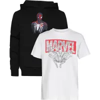 Mister tee Set Spiderman Marvel Hettegenser