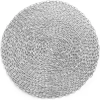 Vevor Proof Coil Chain, 1/8" x 100', 330 lbs sikker arbeidsbelastning, sinkbelagt, testet spiralkjede med to hurtiglenker, galvanisert karbonstålkjede for tauing, opphenging, camping, tauing av kjæled