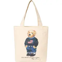 Polo Ralph Lauren Acc Polo Ralph Lauren Shopper - Hvit m. Kosedyr - - OneSize - Veske
