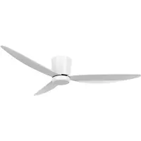 Beacon Lighting Array loftvifte 35 W (Ø x H) 137 cm x 23 cm hvit med fjernkontroll