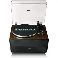 Lenco LS-470 All-in-one Turntable Walnut