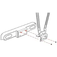 Poly P-y - Monteringsbrakett for kamera