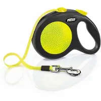 Flexi New Neon gul bånd L, 5M, 50KG