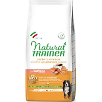 Trainer Natural Sensitive Natural Trainer Sensitive No Gluten Medium/Maxi Mature med laks - 12 kg