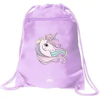 Tinka GYMBAG 34X45CM UNICORN LILLA COOL SCHOOL