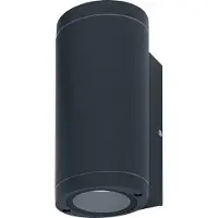 Ledvance ENDURA Beam, Vegglys, Grå, Aluminium, Glass, IP44, Inngang, Fasade, Gangsti, Terrasse, II