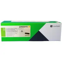 Lexmark Tonerkassett gul, 1500 sider