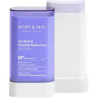 MARY & MAY Vegan Peptide Bakuchiol Sun Stick SPF50+ PA++++