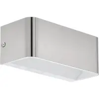 Eglo SANIA 5 wall lamp 200 mm 3000K brushed steel