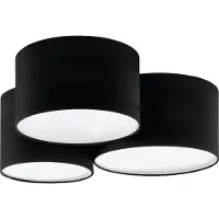 Eglo PASTORE 2 ceiling light black white
