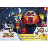 JAKKS Pacific Lekesett - Giant Eggman Robot Kampsett - - OneSize - Lekefigur
