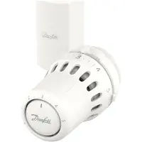 Danfoss React std. termostat - Fjernføler 2 m. kapillarrør. 8-26 grader. Frostsikring. RA