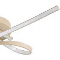 Eglo SELVINA 2 ceiling lamp light brown