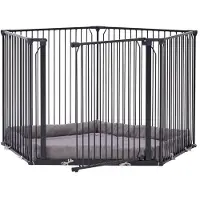 BabyDan CombiFit 5-sided playpen black