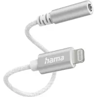 Hama Lydadapter Lightning till 3,5 mm Hvit