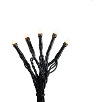 Konstsmide Smiing 3811-800, Garland, Plast, Svart, 1264 m