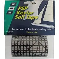 PSP Marine tapes Kevlar-tape 75 mm x 1,5 m, sort
