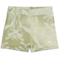 Puma DARE TO All-Over Print 3" Tights Women, Women, Pistachio Green/Aop, XS