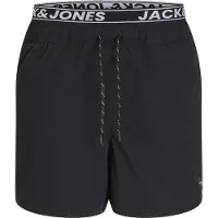 Jack & jones Maui Badeshorts Regular Fit Svart (152 / 12 år)