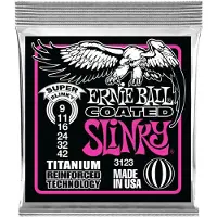 Ernie Ball 3123 Super Slinky Coated Titanium Set 9-42
