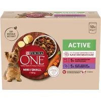 Purina One Mini Active storfekjøtt og and - 20 x 85 g
