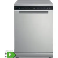 Bauknecht B7F HS51 X, Frittstående, Full størrelse (60 cm), Rustfritt stål, Sort, Knapper, 1,3 m