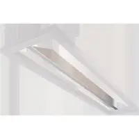 SG ARMATUREN Sense 300x1200 Hvid Påbygningsramme Aluminium