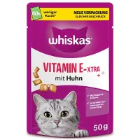 Whiskas Økonomipakke Snacks - Vitamin E-Xtra (8 x 50 g)