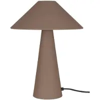 Globen Lighting bordlampe Cannes, brun, høyde 40 cm