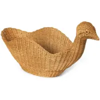 Ferm Living Oppbevaringskurv - Bird - 74x28,5x40 cm - Natural - - OneSize - Oppbevaring