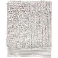 Zone Denmark Håndkle - 100 % bomull - Gjestehåndkle 50x70 cm - Denmark Classic - Soft Grey