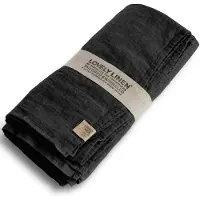 Fyrklövern Lovely Linen Lovely duk 145 x 250 cm, Dark Grey