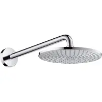 Hansgrohe HG Raindance Air hovedebruser - Ø240mm. m.380mm brusearm.bøjn. kugleled. fork. 27474