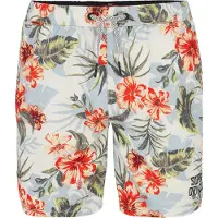 Superdry for man. M3010242A Multicoloured Hawaiian print swimming costume (M), Multicolor, Beachwear, Recycled Polister, Sustainable