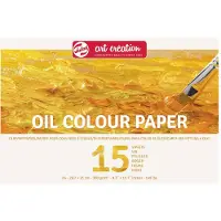 Talens Art Creation Oil colour paper pad | 29.7 x 21 cm (A4), 300 g, 15 sheets