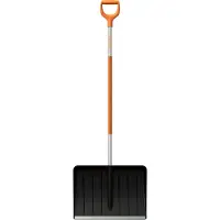 Fiskars SnowXpert snøskyffel 1062828 svart/oransje