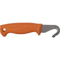 Morakniv Hunting Gut Hook (S), Single/enkelt, Jaktkniv, Tarmkrok, Rustfritt stål, Polypropylen (PP), Oransje