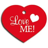 Imarc H141240r Heart 4x2 Cm Kjæledyrmerke