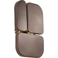 QAZQA Design vegglampe bronse 3 lys - Planes