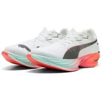 Puma FAST-R NITRO Elite 3 Running Shoes Men, Men, White/Glowing Red/Mint Melt, 44