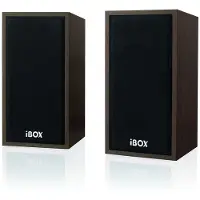 IBox IGLSP1 - Høyttalere - for PC - 5 watt (Total) - kirsebærtre