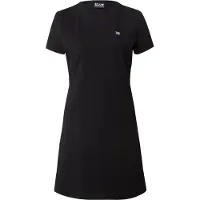 Emporio Armani for woman. 7W000084_AF12484 Short dress in black stretch cotton knitted fabric (M), Casual, Short sleeve