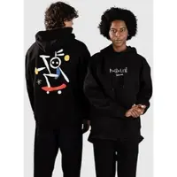 Macba Life Skateboy Hettegenser svart