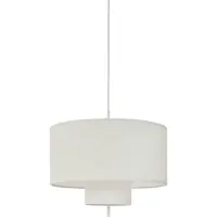 New Works Margin pendellampe, Ø 70 cm, hvit, E27