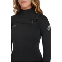 O'Neill Epic 5/4 Mm Dame Våtdrakt I Neopren Med Glidelås I Brystet Og Lange Ermer